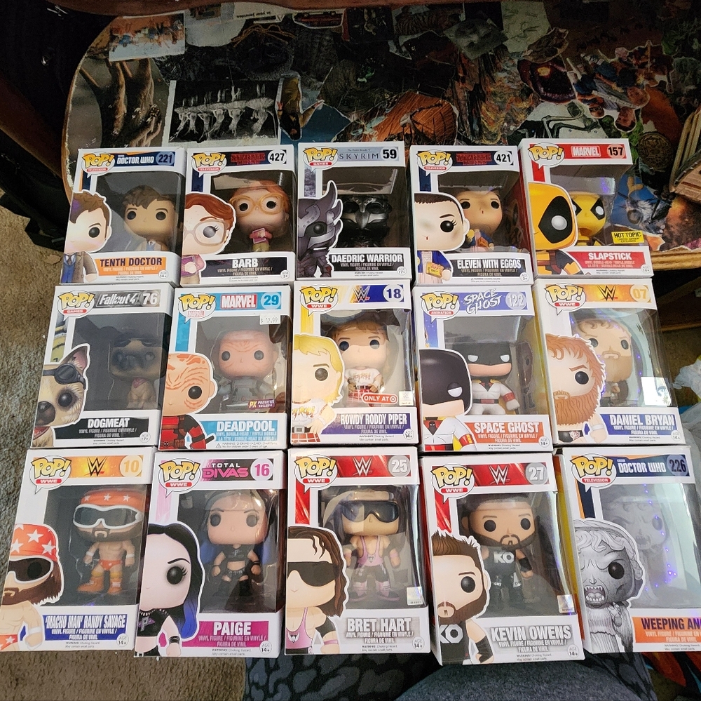 Lot of Funko pops, or individual